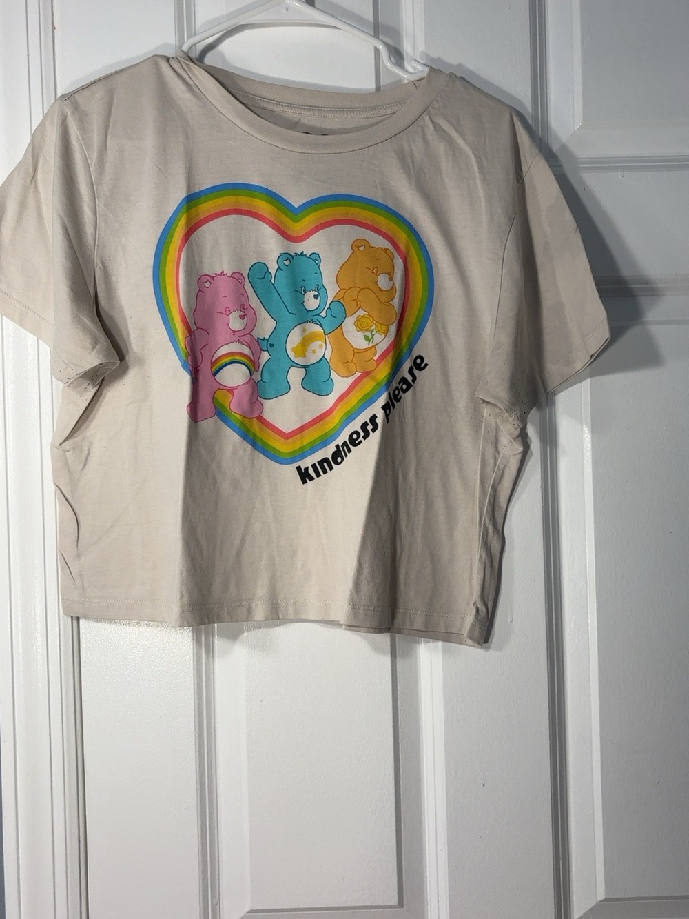Hello Kitty Girls Pink, White & Cream Graphic Tee & Tank Set - Picture 3 of 11